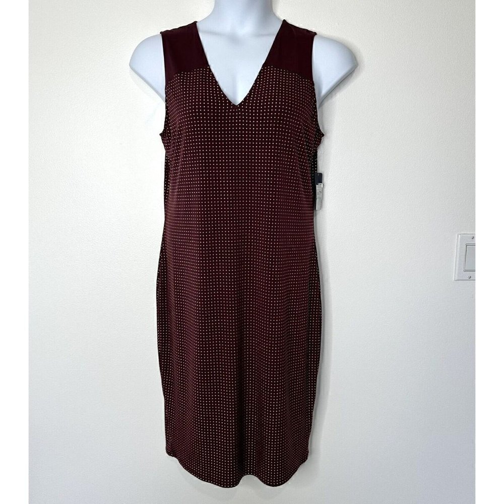 Rachel‎ Roy Gold Studded Sheath Dress XL